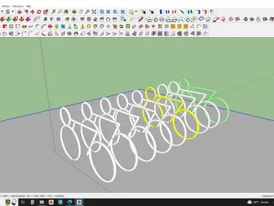 cycle stand 3d model 3D model