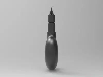 Steel Hook 3D print model