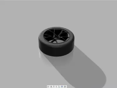 Wheel 3D model