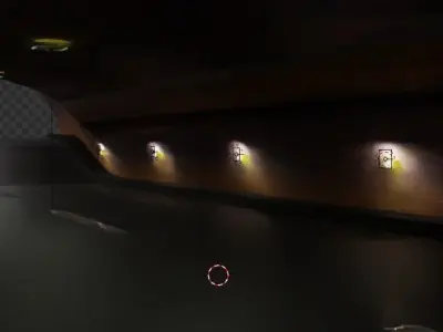 tunnel road Free 3D model
