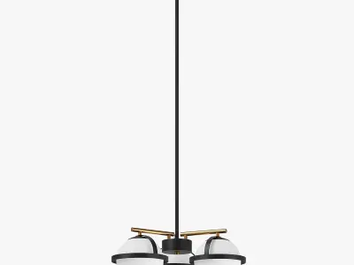 815237 Croco Lightstar Ceiling chandelier 3D model