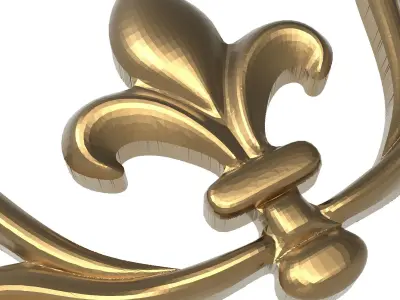  decorative pattern ready for 3D printing 3D model 366