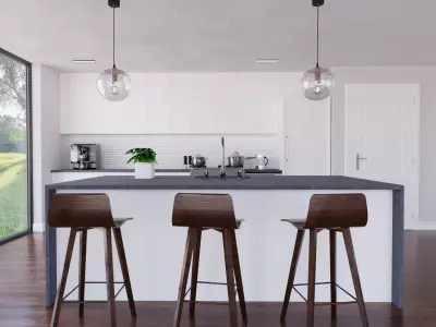  modern kitchen model 3D model 3D model