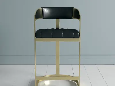 Beaumont Bar Stool 3D model