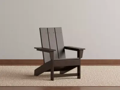 Marvin Plastic Chair 3D model