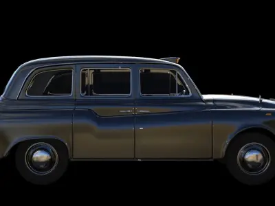 London Taxi 3D model
