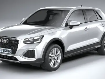 Audi Q2 2021 3D model