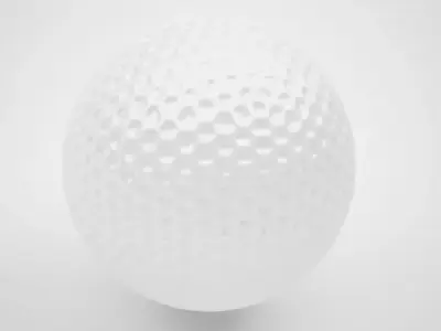 Golf Ball 3D model 26