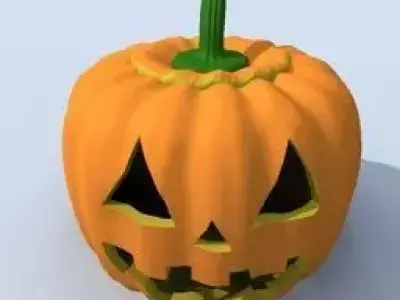 Pumpkin Good Jack Free 3D model