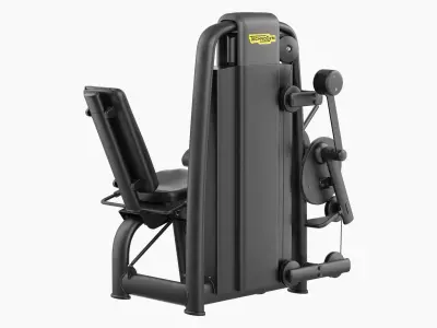 Technogym Selection 700 - Dual Leg Curl Extension 3D model