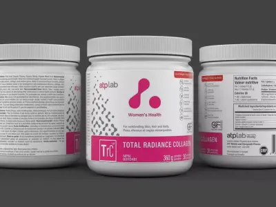 Protein Powder 3D model 4