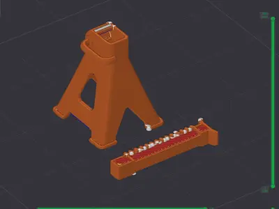 Jack Stand 3D print model