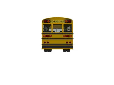 School Bus 3D model