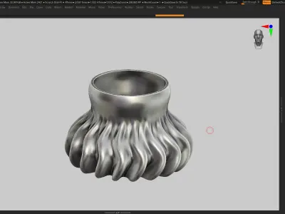 vase 3d print 538 3D print model