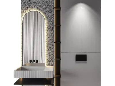Luxury Bathroom 54 3D model