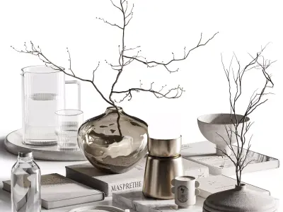 Decorative set13 3D model