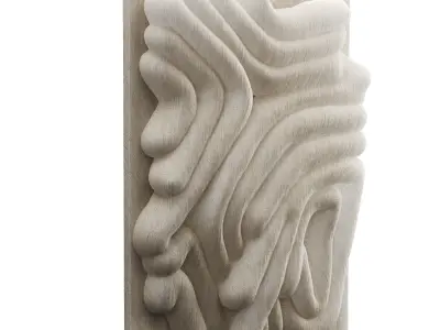 Tapestry Decor Low-poly 3D model