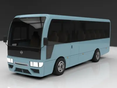 Nissan Civilian 3D model