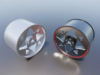 Car rim wheel Free 3D model