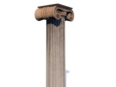 Classic Columns 3D model