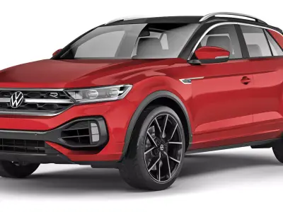 Volkswagen T-Roc R 2022 3D model
