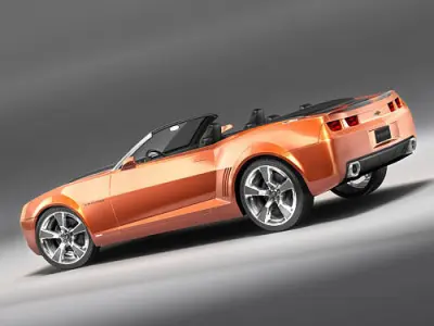Chevrolet Camaro Concept Convertible CG 3D model