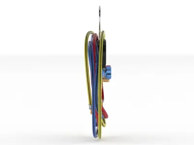 Garage Air Conditioning System Manifold  3D model