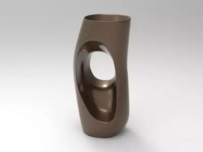 Uto Pot Low-poly 3D model