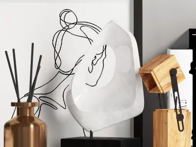 decorative set01 3D model