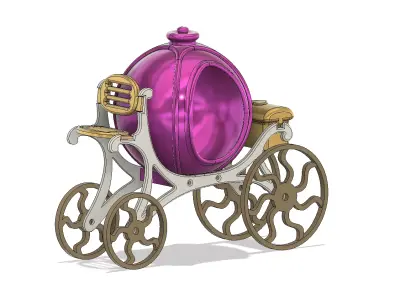 Cinderella Carriage 3D print model