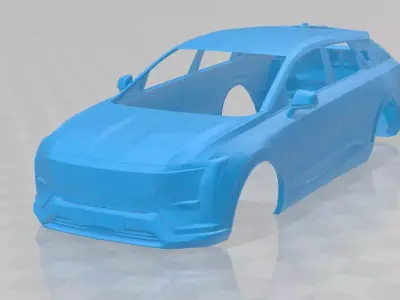 Cadillac Optiq - Body Car STL Model 3D print model