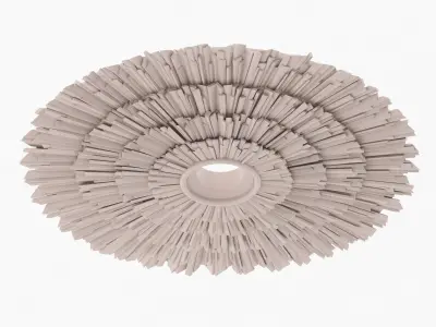 Classic Ceiling Medallion 22 3D model purchase