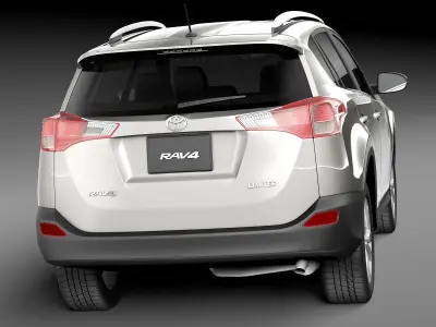 Toyota RAV4 2015 3D model