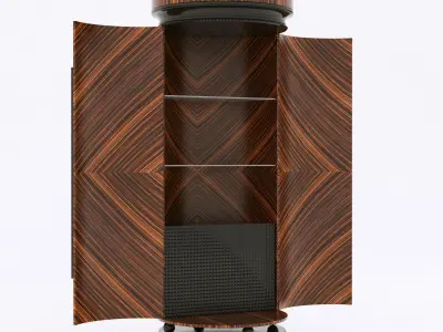 Francesco Molon W507 two doors cabinet EXTREME 3D model