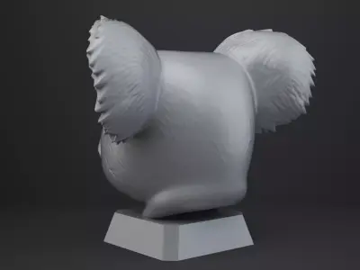 Koala Bust - Animal Figurine 3D print model