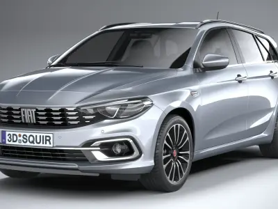 Fiat Tipo Station Wagon 2021 3D model
