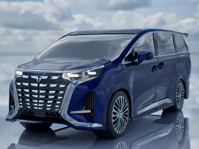 BYD Denza D9 3D model