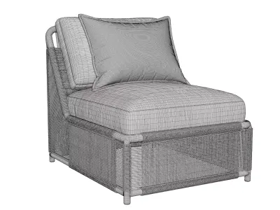 Outdoor Easy Chair 3D model