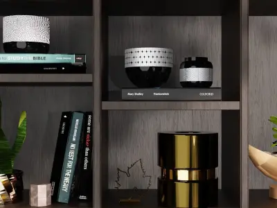 Modern Deco 3D model