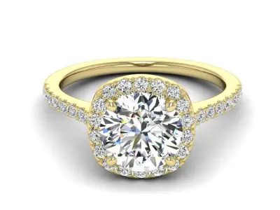 10 ENGAGEMENT RINGS COLLECTION EMAX LEA 3D Model Pack