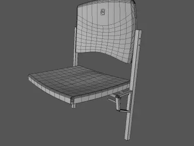 Stadium Seats 3D model
