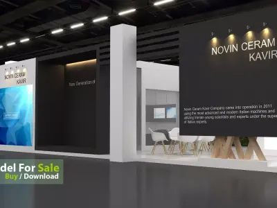 Exhibition 3D model