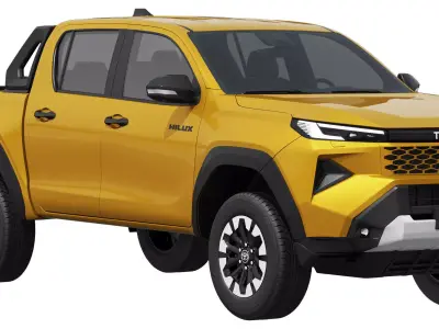 Toyota Hilux SR5 2026 3D model