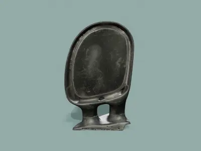3D Scan Car Mirror Low-poly 3D model