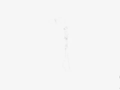 Shower - Twin - Luxury - Rapid Low-poly 3D model