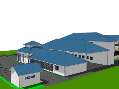 Tahfiz School02 3D model