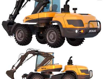 mecalac 12 mxt 3D model