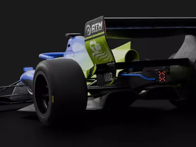 Tatuus T326 3D model