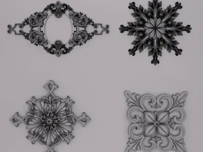 Trim Ornament 39 3D model