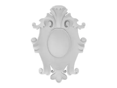 Cartouche Ornament 036 3D model
